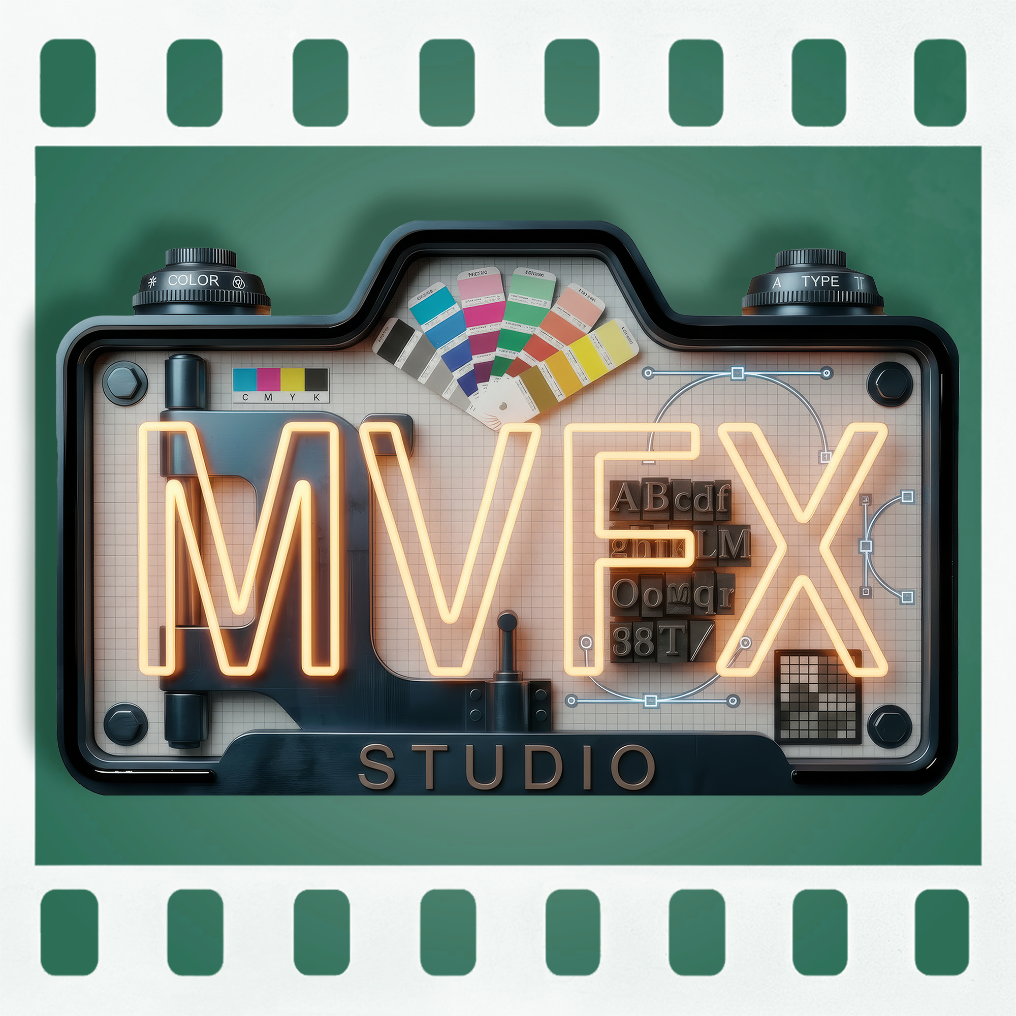 MVFX Studio logo artwork